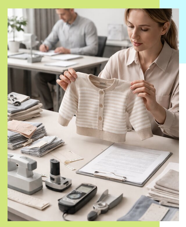 Сертификация детской одежды и текстильных изделий в Кыштыме