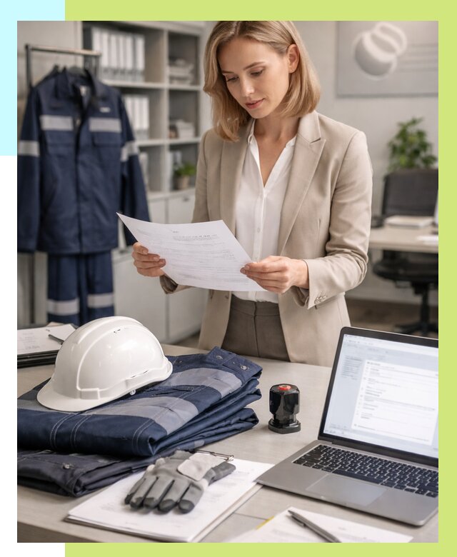 Сертификация спецодежды в Кыштыме от 7270 р. | Алешин-Кшт