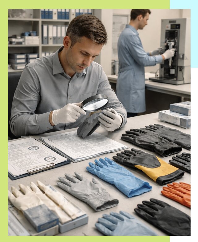 Сертификация перчаток и средств защиты продукции в Кыштыме