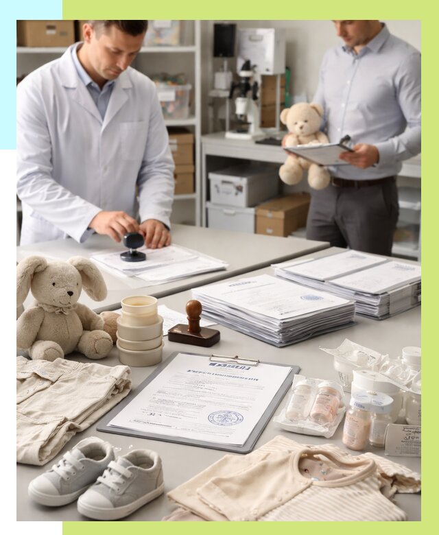 Сертификация детских товаров в Кыштыме от 15579 р. | Алешин-Кшт