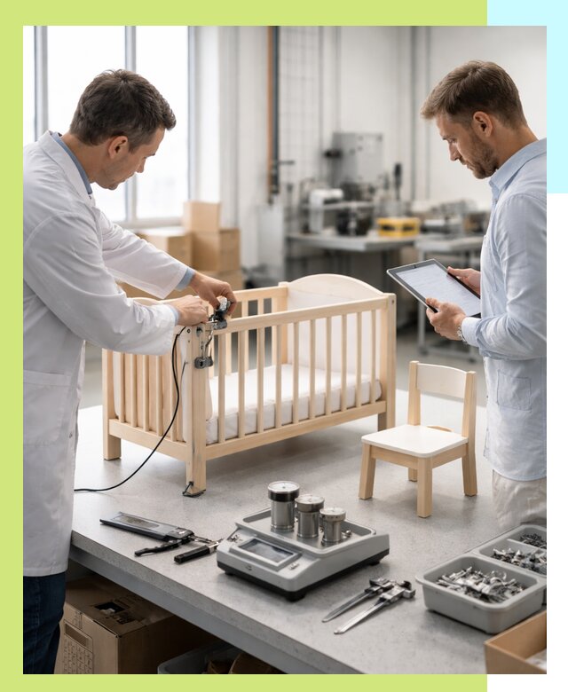 Сертификация детской мебели и проверка безопасности в Кыштыме