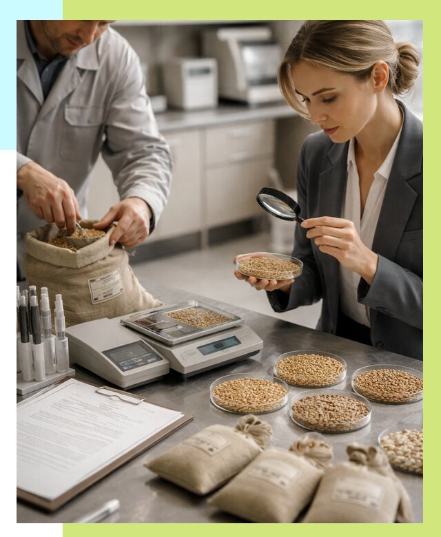 Сертификация зерна в Кыштыме по цене от 15579 р. | Алешин-Кшт
