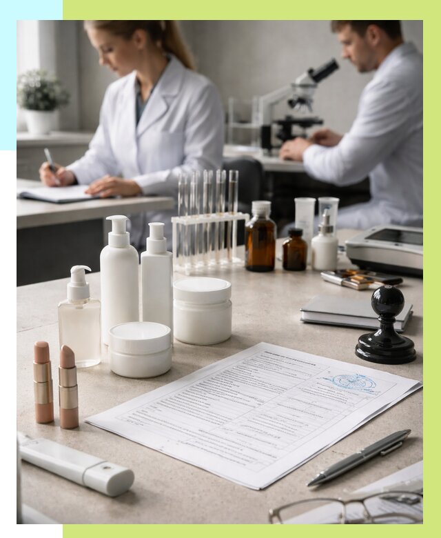 Сертификация косметики в Кыштыме от 20772 р. - Алешин-Кшт