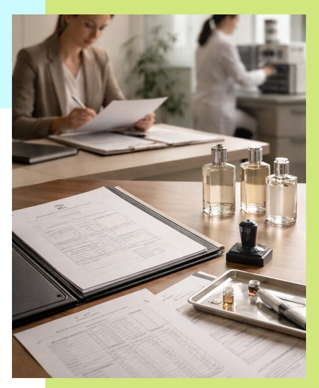 Сертификация парфюмерии в Кыштыме от 15579 р. | Алешин-Кшт