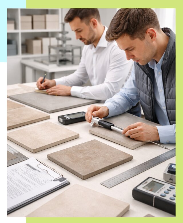 Сертификация плитки в Кыштыме от 25965 р. | Алешин-Кшт гарантия