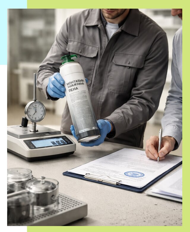 Сертификация монтажной пены в Кыштыме от 15579 р. | Алешин-Кшт