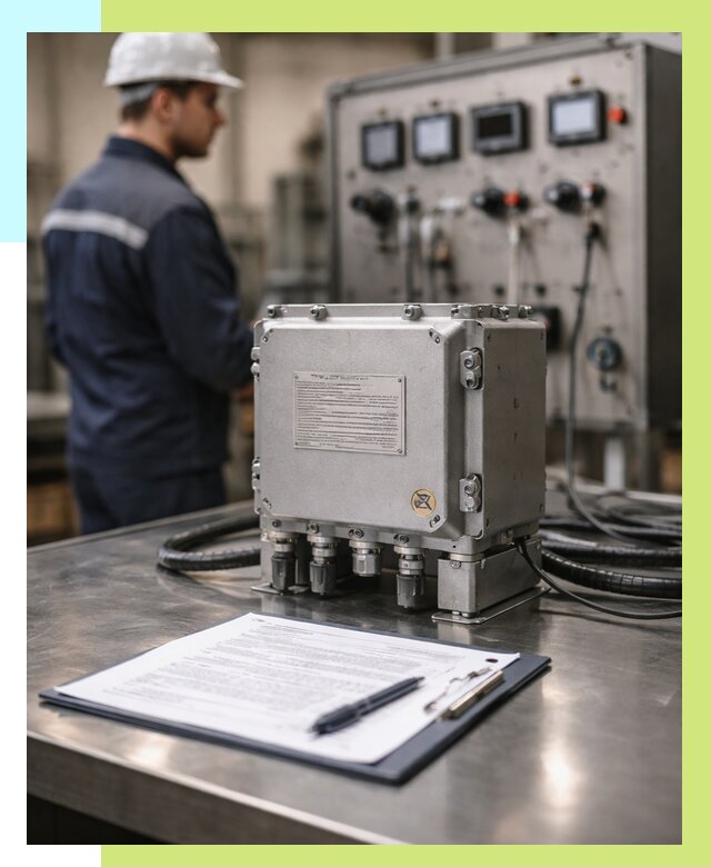 Сертификация взрывозащищенного оборудования в Кыштыме от 36351 р. | Алешин-Кшт