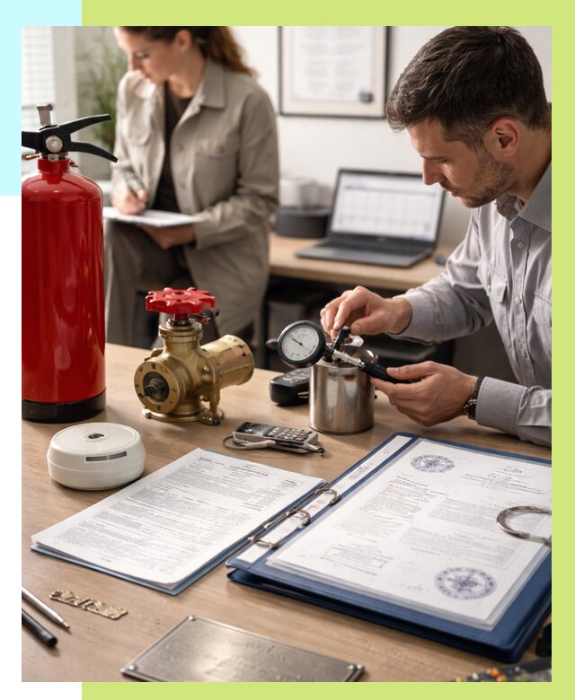 Сертификация пожарного оборудования в Кыштыме от 15579 р.|Алешин-Кшт