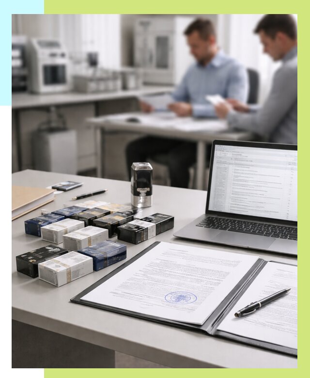 Сертификация сигарет под ключ в Кыштыме от 46737 р. | Алешин-Кшт