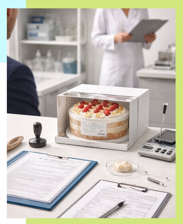 Сертификация тортов в Кыштыме от 9347 р. заказать | Алешин-Кшт