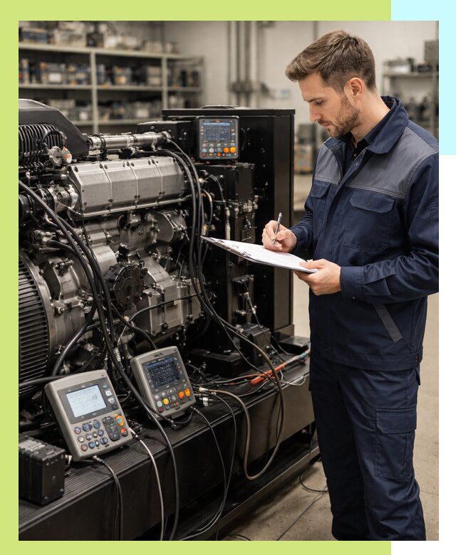 Сертификация дизельных генераторов и их оборудования в Кыштыме