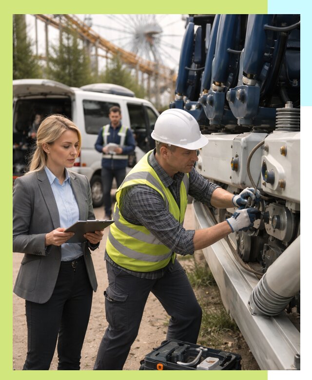 Сертификация аттракционов и проверка безопасности в Кыштыме