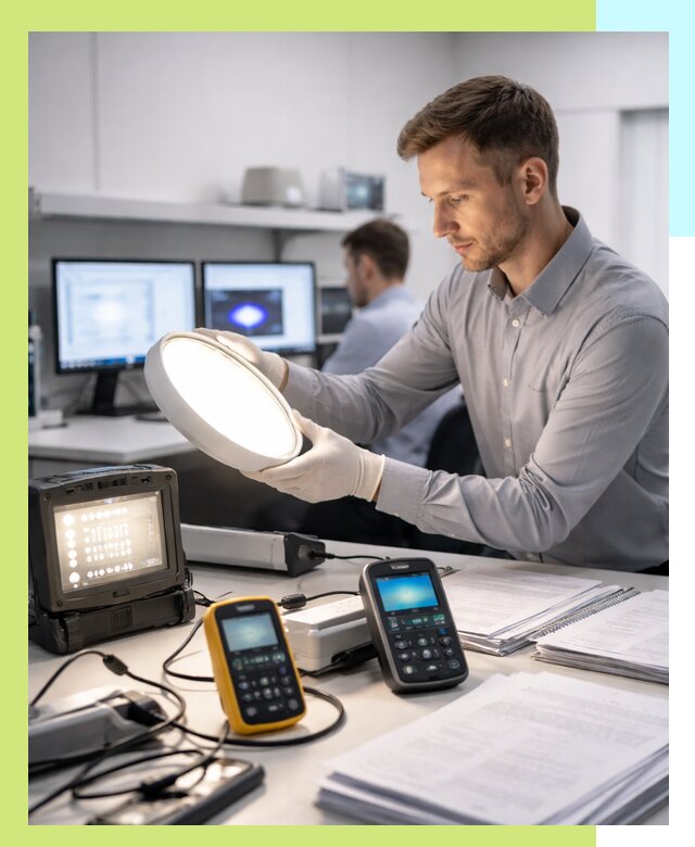 Сертификация светильников в Кыштыме: испытания и оформление