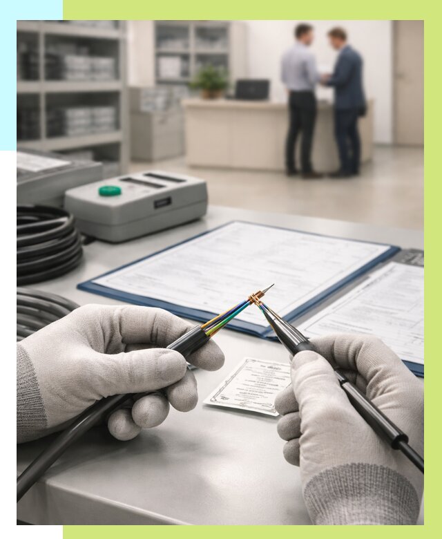 Сертификация провода в Кыштыме от 18695 р. в Алешин-Кшт