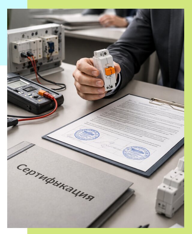 Сертификация выключателей под ключ в Кыштыме от 15579 р. | Алешин-Кшт