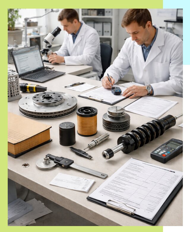 Сертификация автозапчастей и комплектующих в Кыштыме по ГОСТ