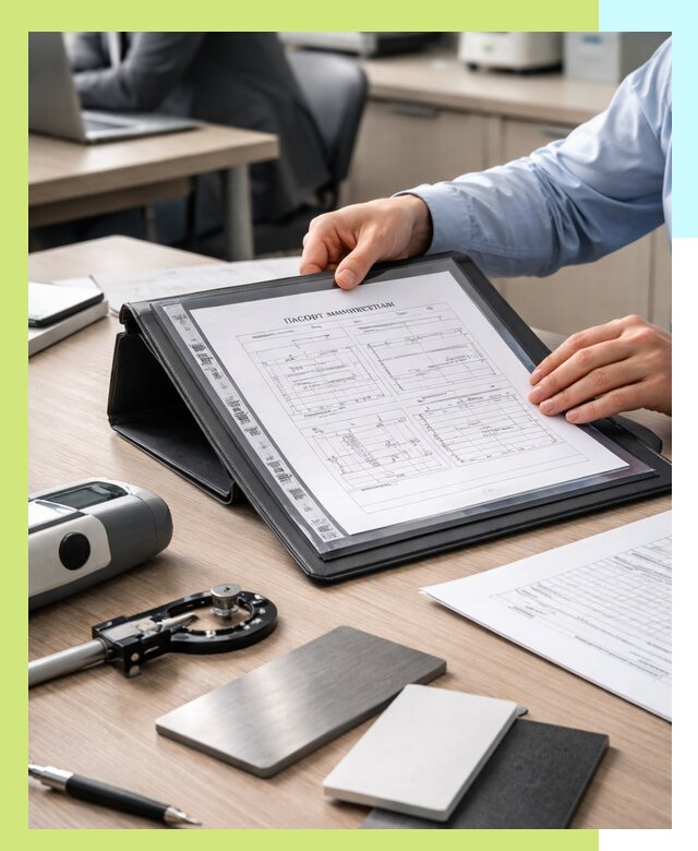 Оформление паспорта материала для продукции в Кыштыме