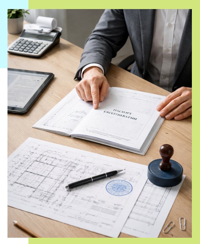 Паспорт эксплуатации в Кыштыме под ключ от 4674 р. Алешин-Кшт