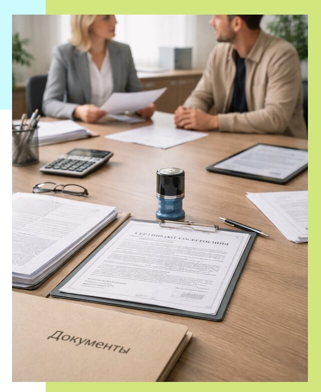 Сертификат соответствия на продукцию в Кыштыме от 15579 р.|Алешин-Кшт