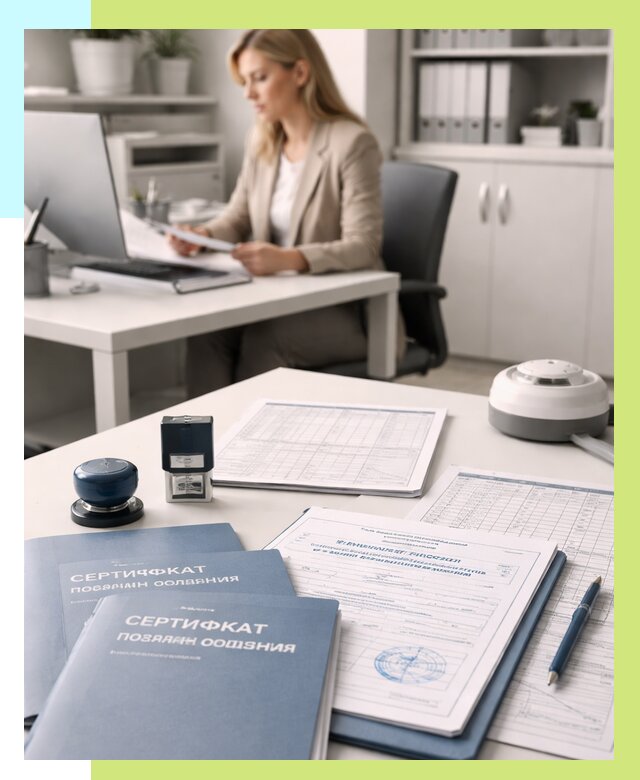 Сертификаты пожарной безопасности в Кыштыме от 15579 р. | Алешин-Кшт