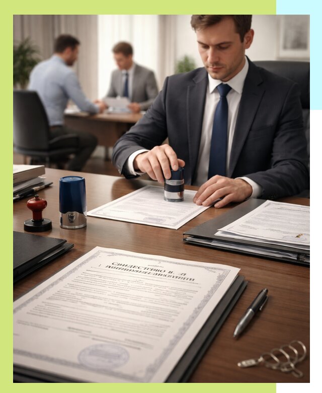 Оформление свидетельства о государственной регистрации в Кыштыме