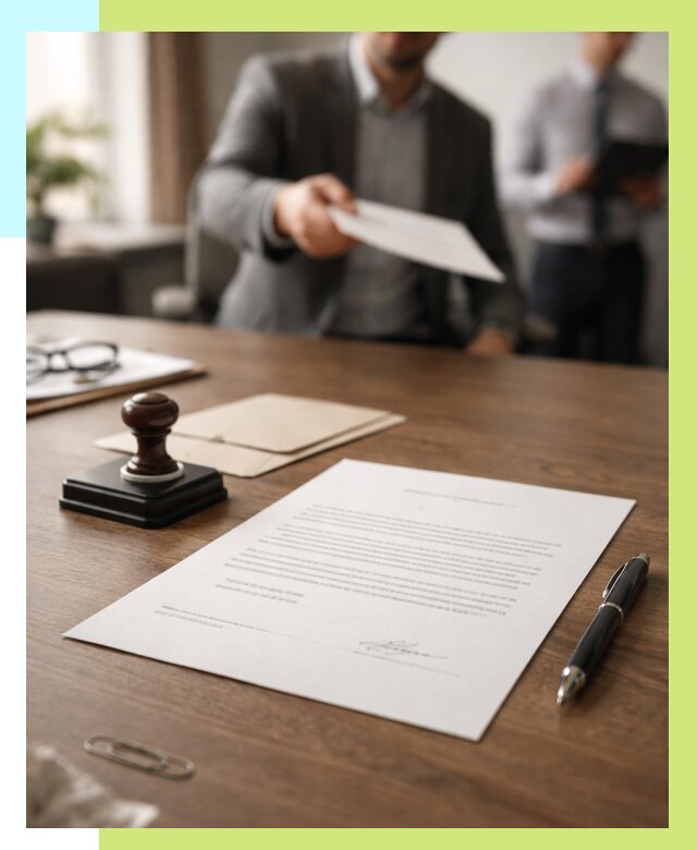 Отказное письмо по сертификации в Кыштыме от 3635 р. | Алешин-Кшт