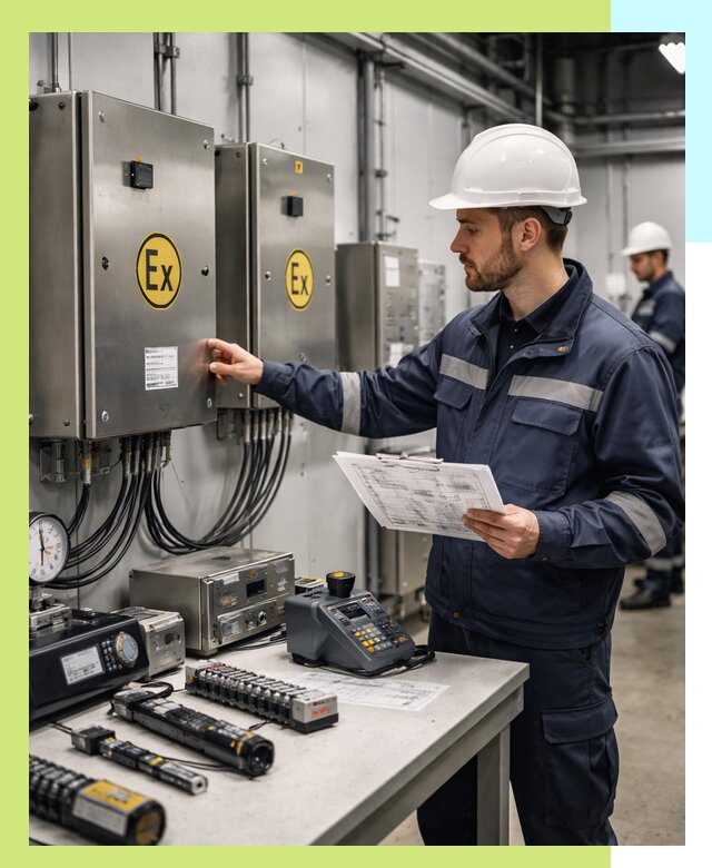 Сертификат взрывозащиты промышленного оборудования в Кыштыме