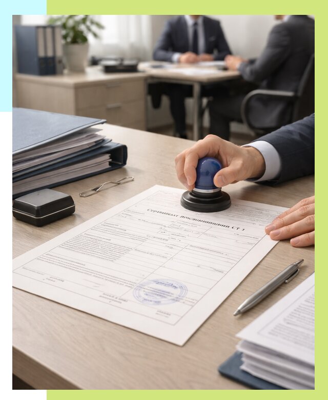 Сертификат происхождения СТ 1 в Кыштыме от 4674 р. | Алешин-Кшт