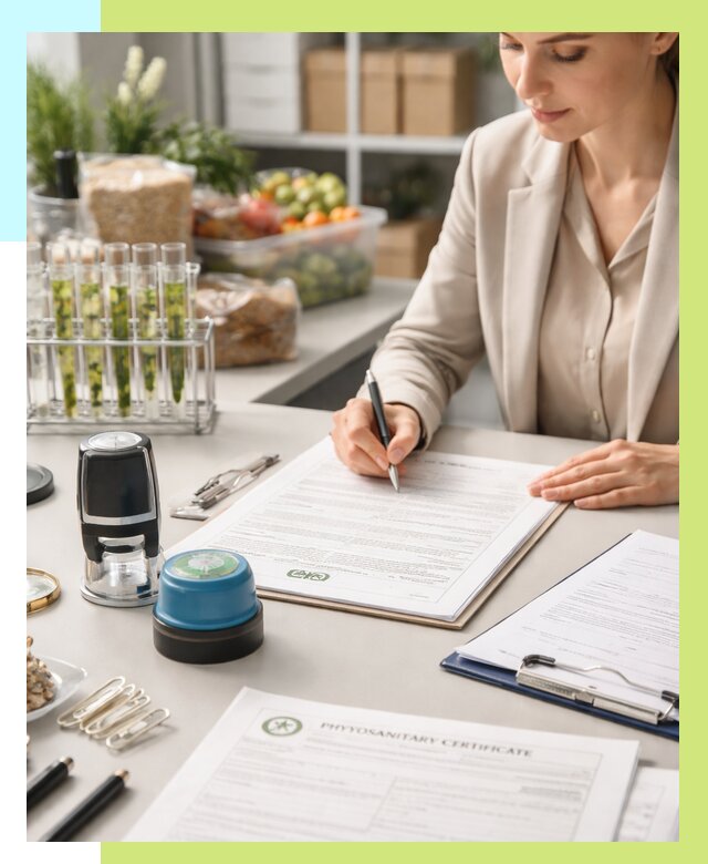 Фитосанитарный сертификат оформить в Кыштыме от 4674 р. | Алешин-Кшт