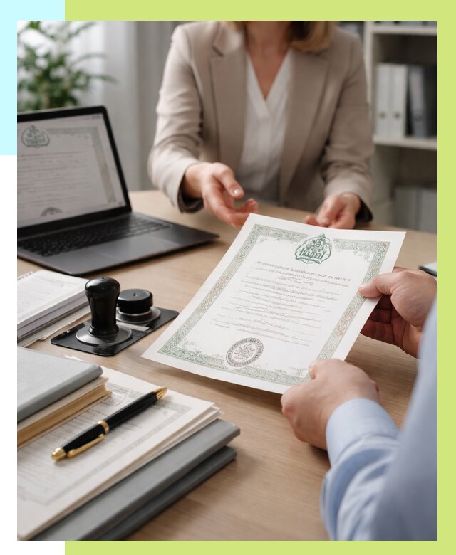 Халяль сертификат в Кыштыме, получить от 15579 р. | Алешин-Кшт