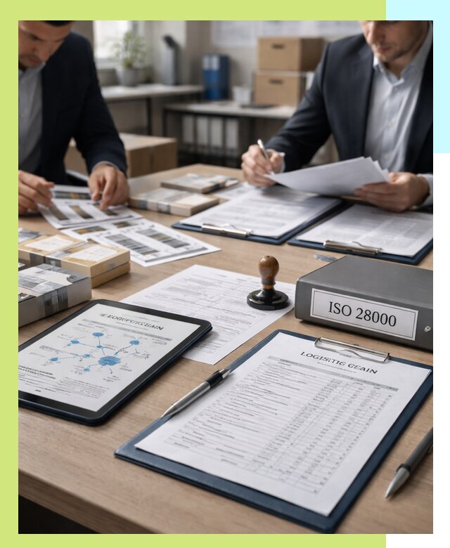 Получение сертификата ISO 28000 по безопасности цепи поставок в Кыштыме